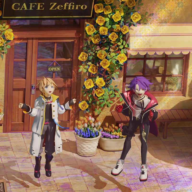 CAFE Zeffiro アニメーション