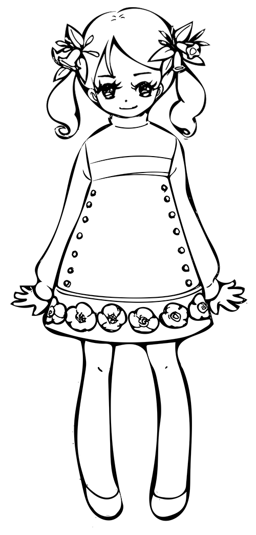 ヘクソカズラちゃん 設定画